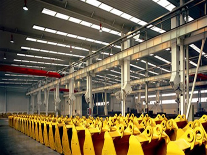 诸城徐工集团挖掘机装配车间